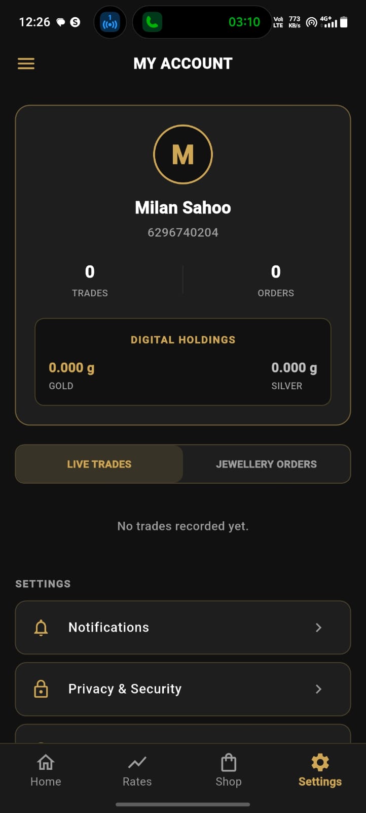 Koka Jewellers app screenshot 2